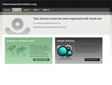 Tablet Screenshot of internetsansfrontieres.org